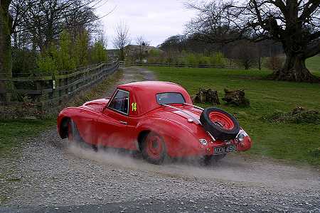 Jowett Jupiter in a club rally 2