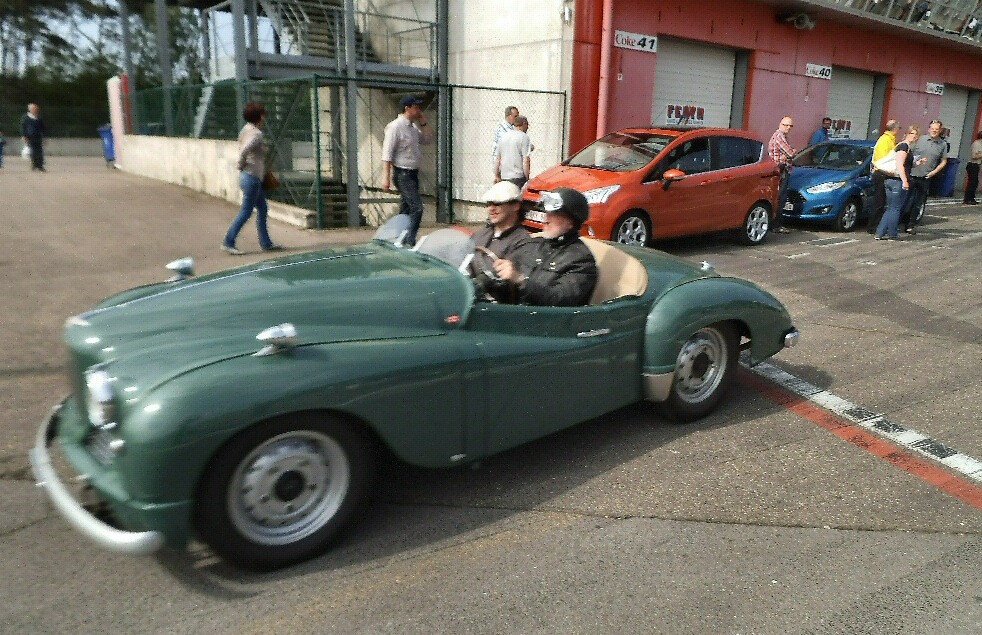 Jowett Jupiter at Zolder before the race 2013